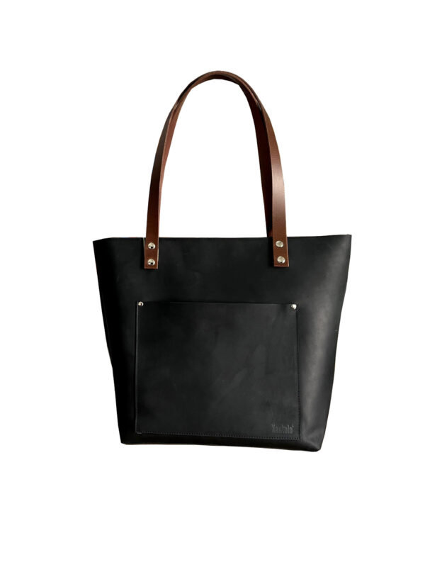 TOTE BAG Xantolo | Bolso de Piel Plena Flor, Hecho a Mano en México